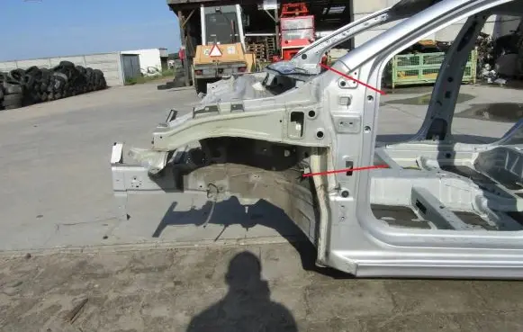 KIA Rio Front side member 