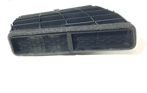 Dashboard air vent grill cover trim