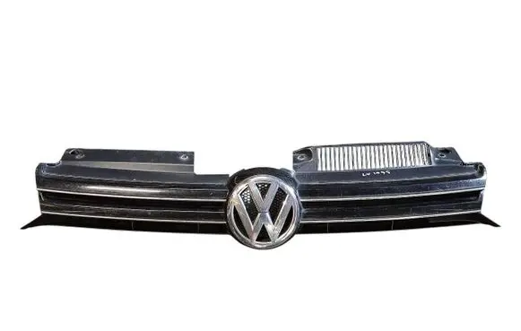 Volkswagen Golf VI Front bumper upper radiator grill 5K0853651AF 5K0853653