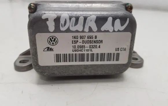 Volkswagen Touran I ESP acceleration yaw rate sensor 1K0907655B