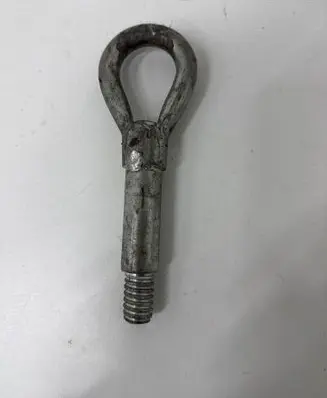Towing hook eye