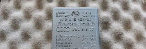 Audi A4 S4 B5 8D Other relay 4B0919471 5KG006568