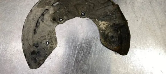 Audi A6 S6 C5 4B Front brake disc dust cover plate 