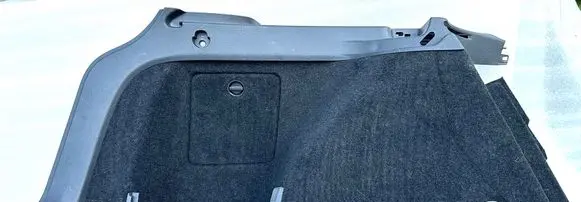 Volkswagen PASSAT B6 Trunk/boot side trim panel 3C9867427AL 3C9867427
