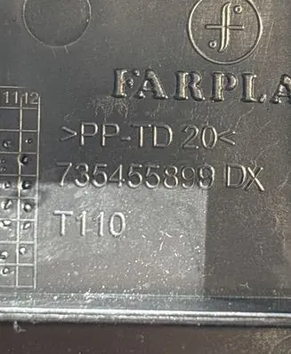 Fiat Doblo Other interior part 735455899 T110