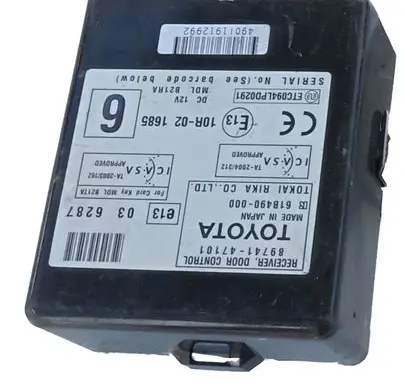 Toyota Prius (NHW20) Engine ECU kit and lock set 89741-47101