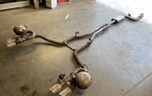 Maserati Ghibli Muffler/silencer 670006944