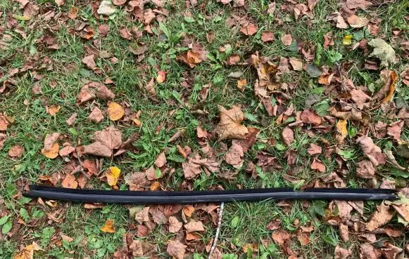 Opel Insignia A Rubber seal rear door window/glass 