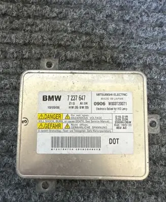 BMW 5 F10 F11 Headlight ballast module Xenon 7237647 W003T20071