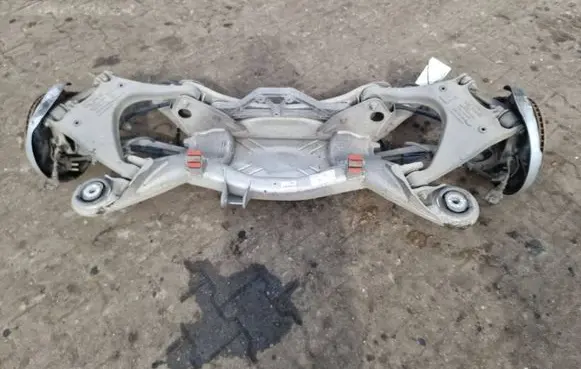 Audi A8 S8 D3 4E Rear axle beam 4E0505235F