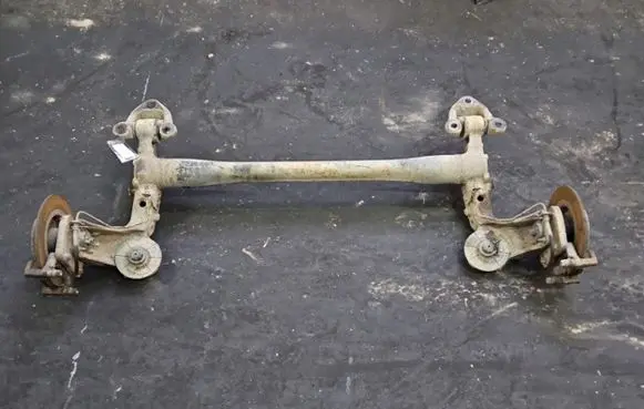 Rear axle beam