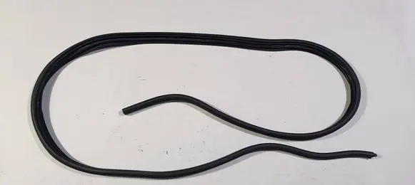 Rubber seal rear door