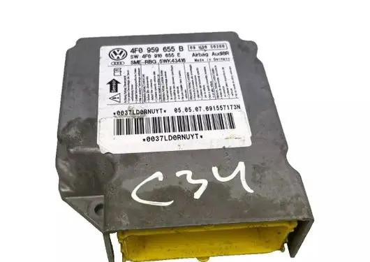 Audi A6 S6 C6 4F Airbag control unit/module 4F0959655B