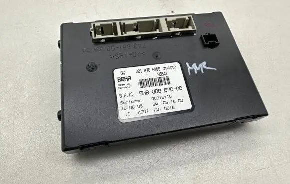 Mercedes-Benz S W221 Other control units/modules A2218705985 00015116 5HB00867000