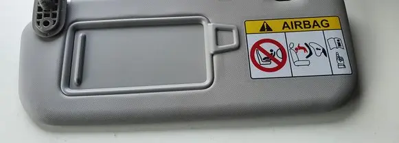 KIA Stonic Sun visor