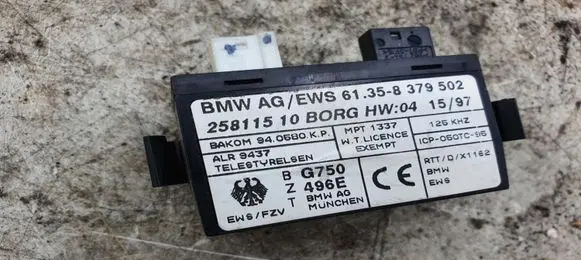 BMW 5 E39 Immobiliser reader (aerial) 25811510 61358379502 8379502