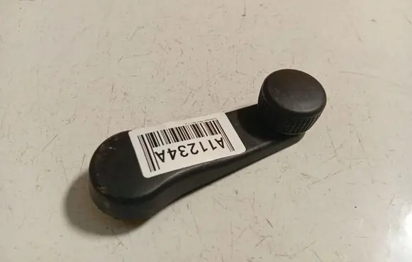 Volkswagen Cross Polo Front door window winding handle 6Q0837581A