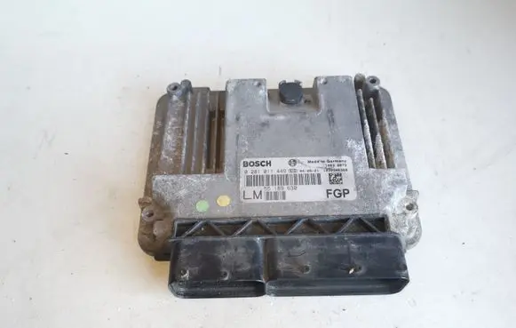Opel Vectra C Engine control unit/module 0281011449 55189630