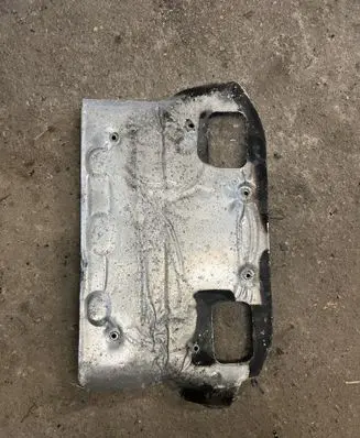 Jeep Cherokee Exhaust heat shield 