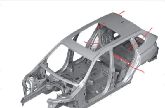 BMW X3 F25 Rear bodywork 