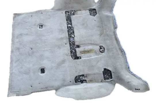 GMC Yukon Rear floor carpet liner 13230510