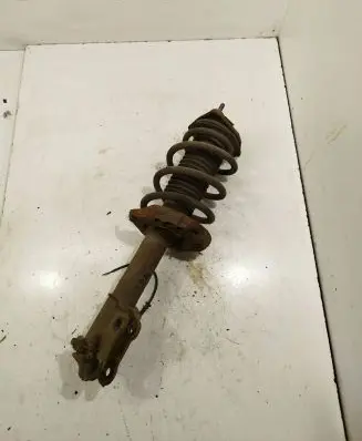 Front shock absorber with coil spring