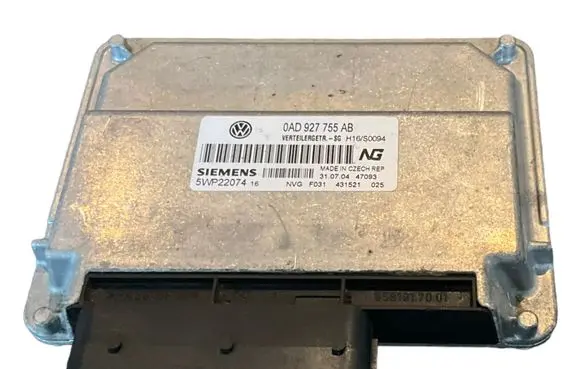 Volkswagen Touareg I Gearbox control unit/module 0AD927755AB 5WP22074