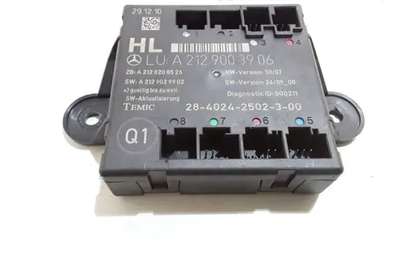 Mercedes-Benz E W212 Door control unit/module A2129003906 A2128208526 A2129029902