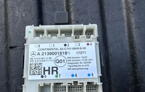Mercedes-Benz E W213 Door control unit/module A2139001618 A2139011108 A2139027111