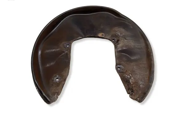 Audi A6 S6 C6 4F Rear brake disc plate dust cover 