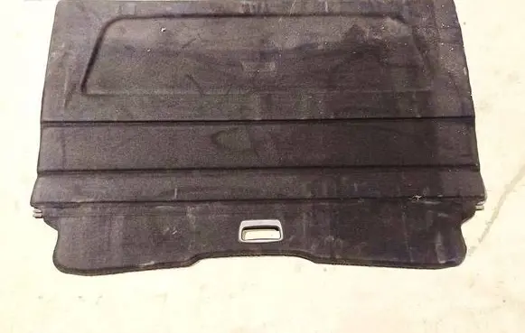 Parcel shelf