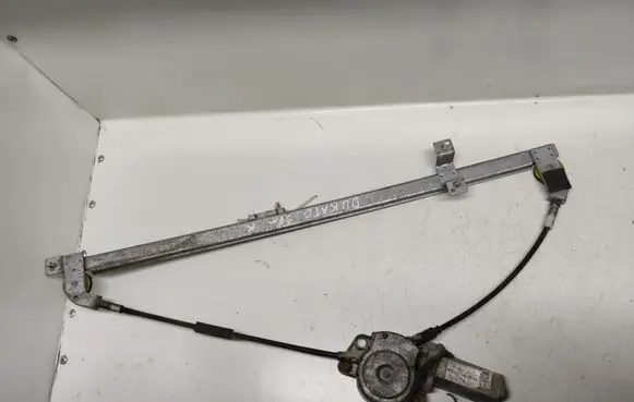 Fiat Ducato Front door window regulator with motor 1322758080