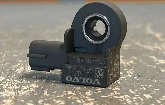 Airbag deployment crash/impact sensor