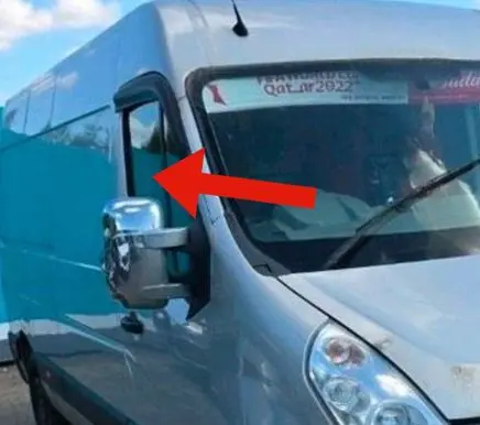 Renault Master III Front door window glass four-door 43R001583