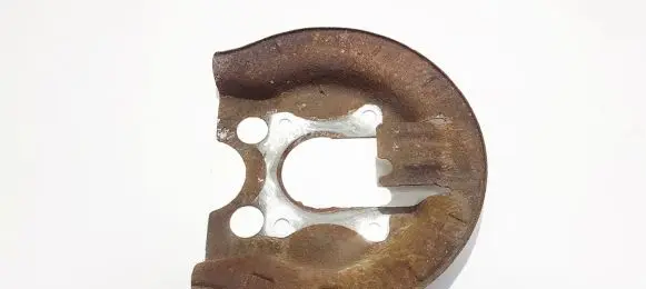 Citroen C4 I Rear brake disc plate dust cover 