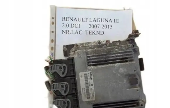 Renault Laguna III Engine control unit/module 0281014354