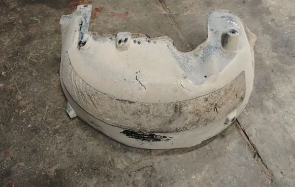Mercedes-Benz ML W166 Rear arch fender liner splash guards A1668841322