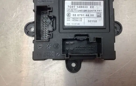 Jaguar XF X250 Door control unit/module 7G9T14B533EE 14C235EB 0507914400