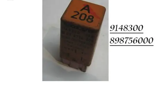Volvo S70 V70 V70 XC Coolant fan relay 9148300 898756000