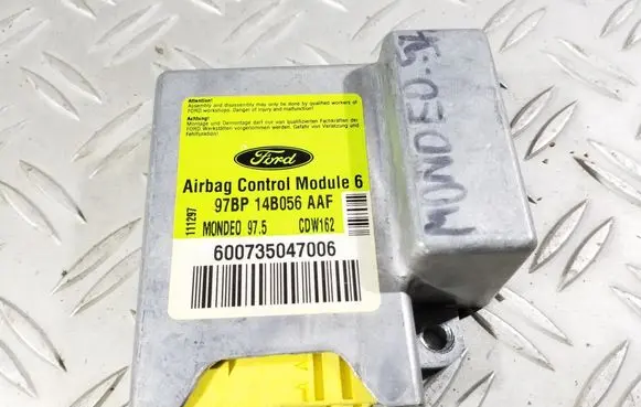 Ford Mondeo MK II Airbag control unit/module 97BP14B056AAF CDW162