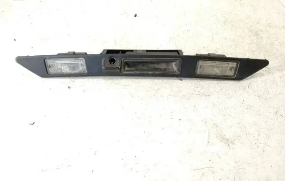 Audi Q7 4L Trunk door license plate light bar 4L0827574