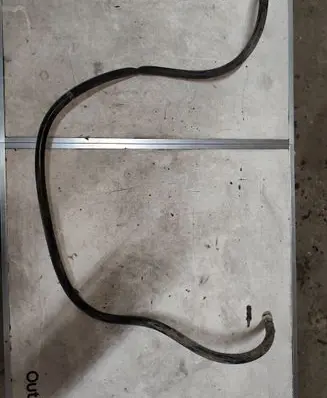 Audi A6 S6 C6 4F Headlight washer hose/pipe 