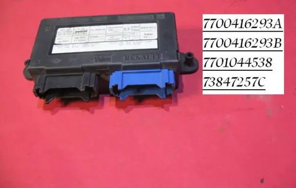 Renault Espace III Comfort/convenience module 7700416293A 7700416293B