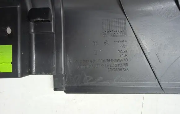 Opel Vivaro (B) pillar trim (bottom) 93457075