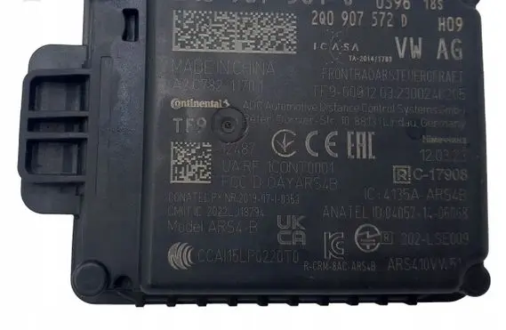 Volkswagen Cross Polo Distronic sensor radar 2Q0907561J
