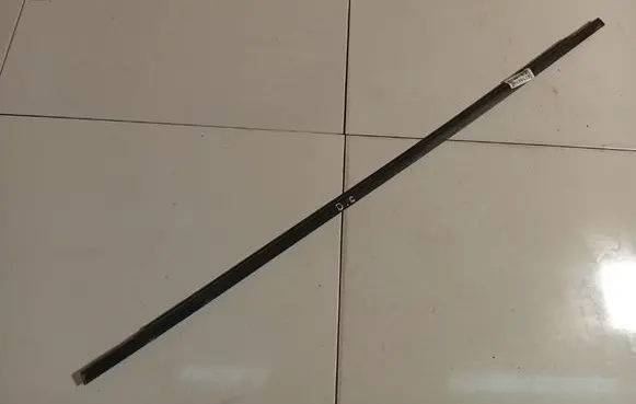 Volkswagen Sharan Rear door glass trim molding 