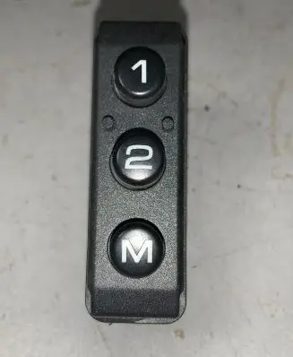 Peugeot 407 Seat memory switch 62638104