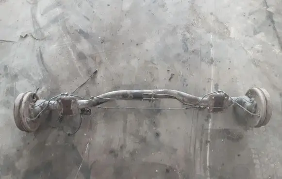 Rear axle beam