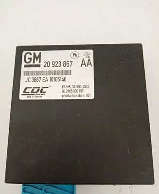Opel Insignia A Other control units/modules 20923867 002485000193 315000331