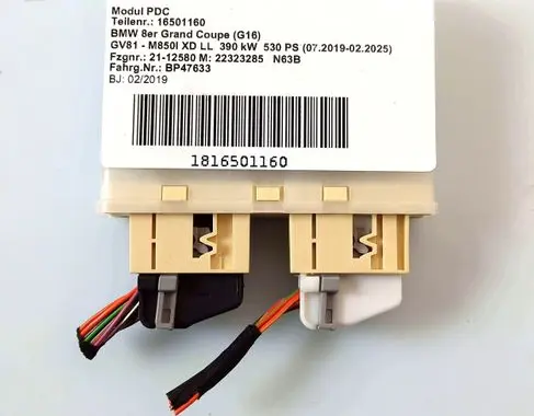 BMW 8 G16 Parking PDC control unit/module 9891728